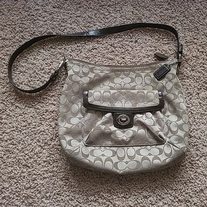 Coach Signature Crossbody with front pocket